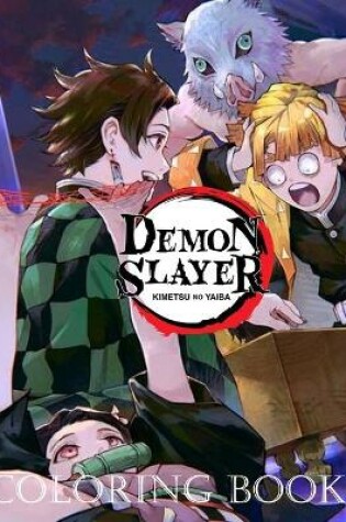Cover of Demon Slayer Coloring Book