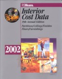 Cover of Means Interior Cost Data 2002