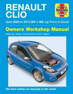 Book cover for Renault Clio (Jun '09-'12) 09 To 62