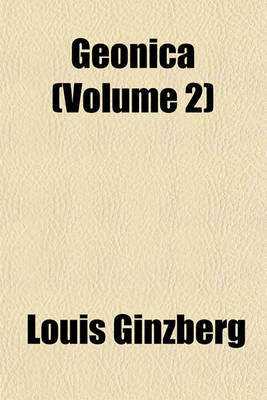 Book cover for Geonica (Volume 2)