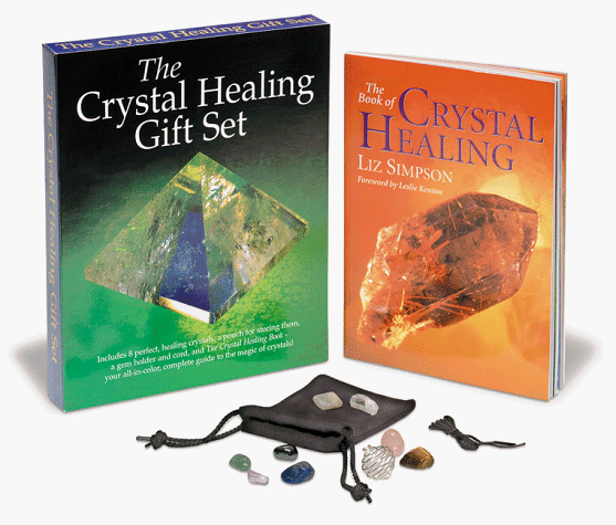 Book cover for The Crystal Healing Gift Set