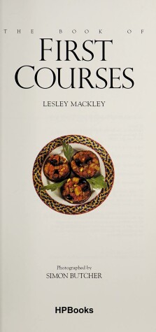 Book cover for The Book of First Courses