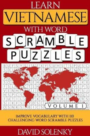 Cover of Learn Vietnamese with Word Scramble Puzzles Volume 1