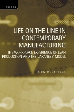 Cover of Life on the Line in Contemporary Manufacturing