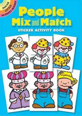 Book cover for People Mix and Match Sticker Activity Book