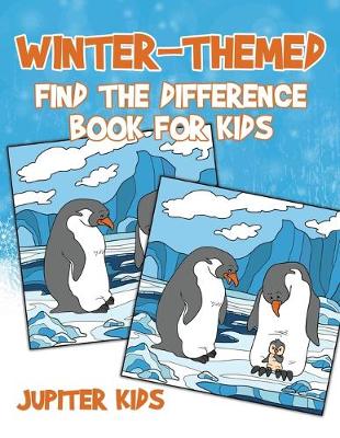 Book cover for Winter-Themed Find the Difference Book for Kids