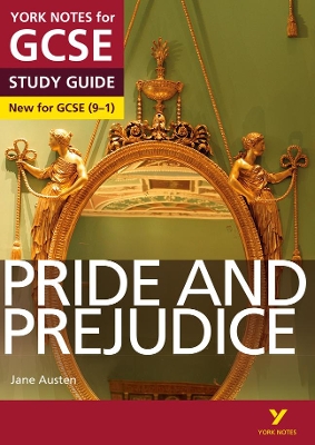 Book cover for Pride and Prejudice: York Notes for GCSE everything you need to catch up, study and prepare for and 2023 and 2024 exams and assessments