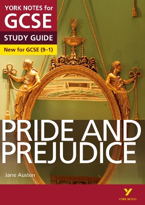 Book cover for Pride and Prejudice: York Notes for GCSE - everything you need to study and prepare for the 2025 and 2026 exams