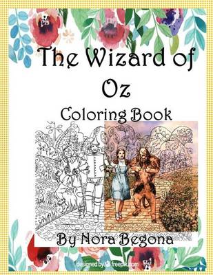 Book cover for The Wizard of Oz Coloring Book