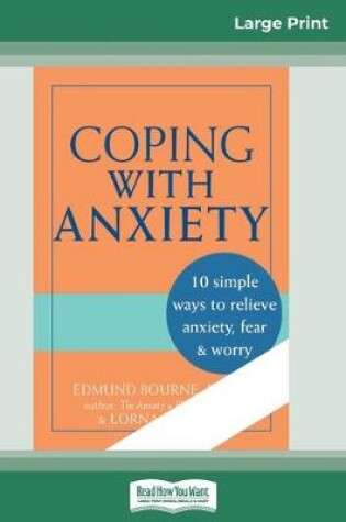Cover of Coping with Anxiety (16pt Large Print Edition)