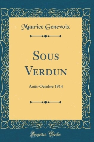 Cover of Sous Verdun