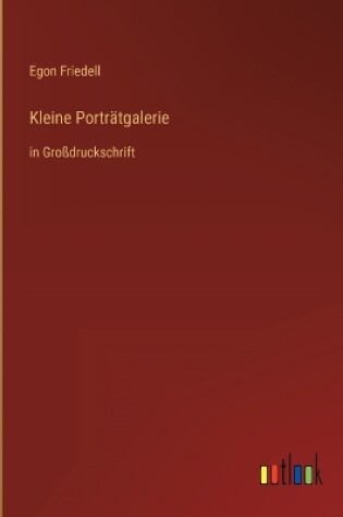 Cover of Kleine Porträtgalerie