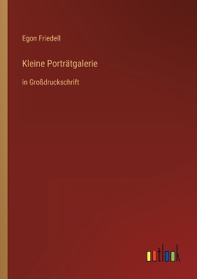 Book cover for Kleine Porträtgalerie