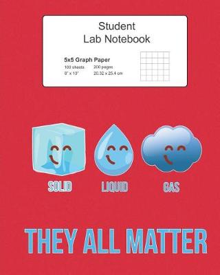 Book cover for Student Science Lab Graph Paper Notebook