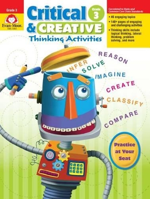 Book cover for Critical and Creative Thinking Activities, Grade 3 Teacher Resource