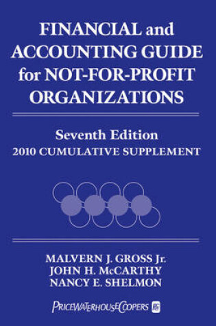 Cover of Financial and Accounting Guide for Not-for-profit Organizations Cumulative Supplement