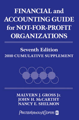 Book cover for Financial and Accounting Guide for Not-for-profit Organizations Cumulative Supplement