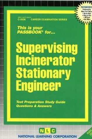 Cover of Supervising Incinerator Stationary Engineer