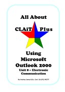 Book cover for All About CLAiT Plus Using Microsoft Outlook 2000
