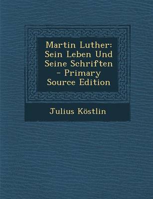 Book cover for Martin Luther