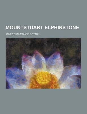 Book cover for Mountstuart Elphinstone