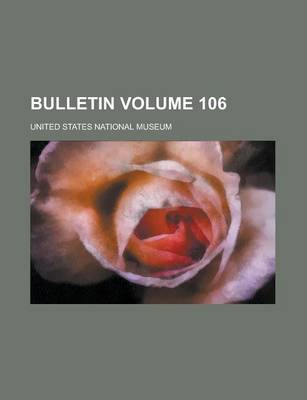 Book cover for Bulletin Volume 106