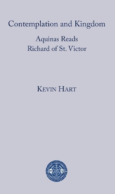 Book cover for Contemplation and Kingdom