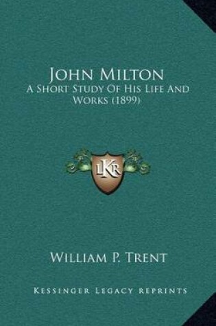 Cover of John Milton