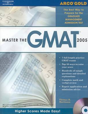 Cover of Master the GMAT Catw