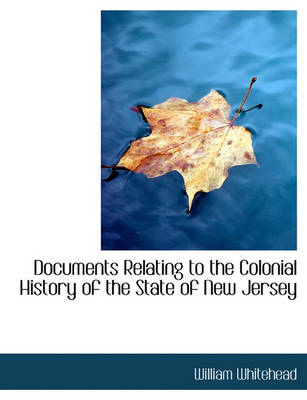 Book cover for Documents Relating to the Colonial History of the State of New Jersey