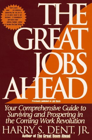 Book cover for The Great Jobs ahead