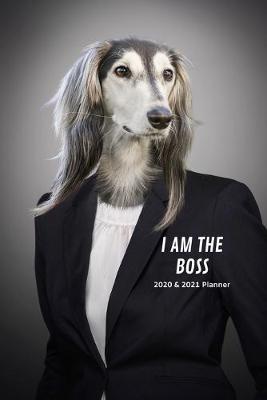 Book cover for Dog Boss 2020 & 2021 Weekly Planner - Two Year Appointment Book Gift - Agenda Notebook for New Year Planning