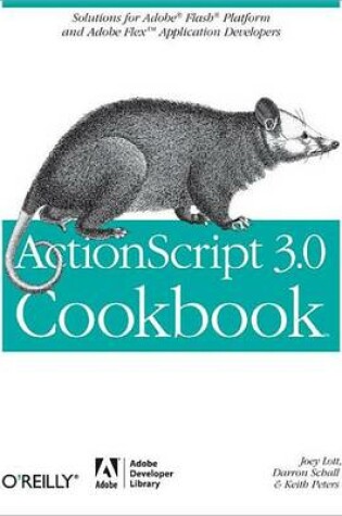 Cover of ActionScript 3.0 Cookbook