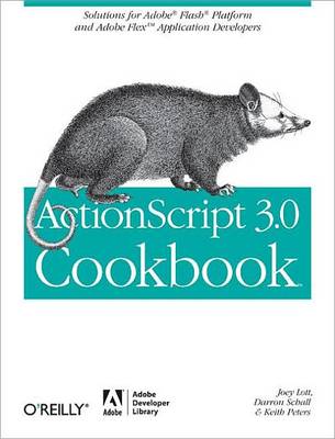 Book cover for ActionScript 3.0 Cookbook