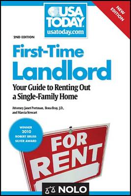 First-Time Landlord by Janet Portman, Ilona Bray, J.D., Marcia Stewart