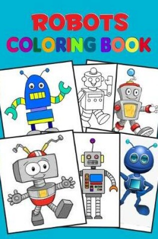 Cover of Robots Coloring Book