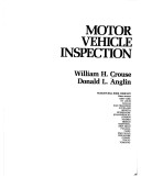 Book cover for Motor Vehicle Inspection