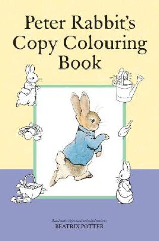 Cover of Peter Rabbit's Copy Colouring Book