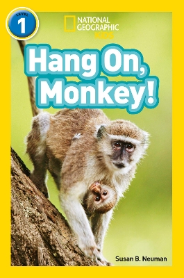 Book cover for Hang On, Monkey!