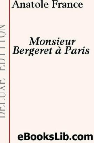 Cover of Monsieur Bergeret a Paris