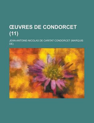 Book cover for Uvres de Condorcet (11)