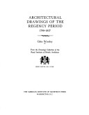 Book cover for Arch Drawings of the Regency