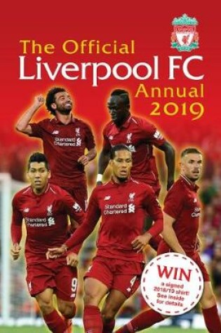 Cover of The Official Liverpool FC Annual 2019