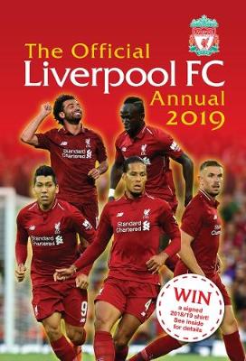 Book cover for The Official Liverpool FC Annual 2019