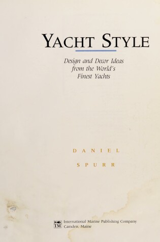 Cover of Yacht Style