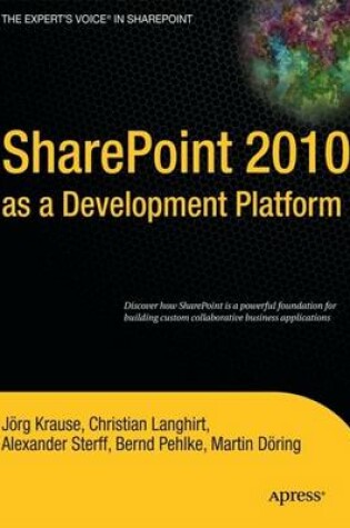 Cover of SharePoint 2010 as a Development Platform