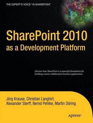 Book cover for SharePoint 2010 as a Development Platform