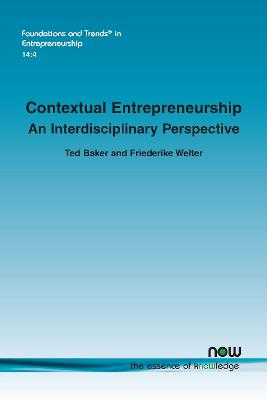 Cover of Contextual Entrepreneurship