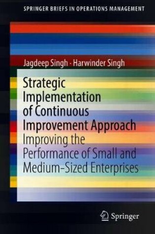 Cover of Strategic Implementation of Continuous Improvement Approach