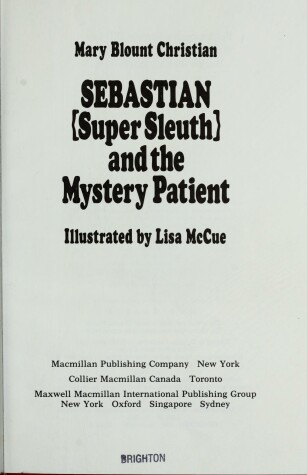 Book cover for Sebastian and the Mystery Patient